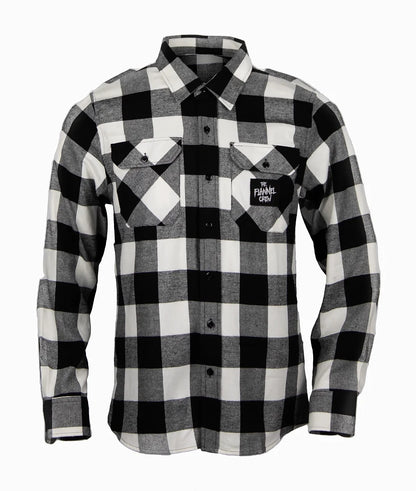 SHRED FLANNEL - White